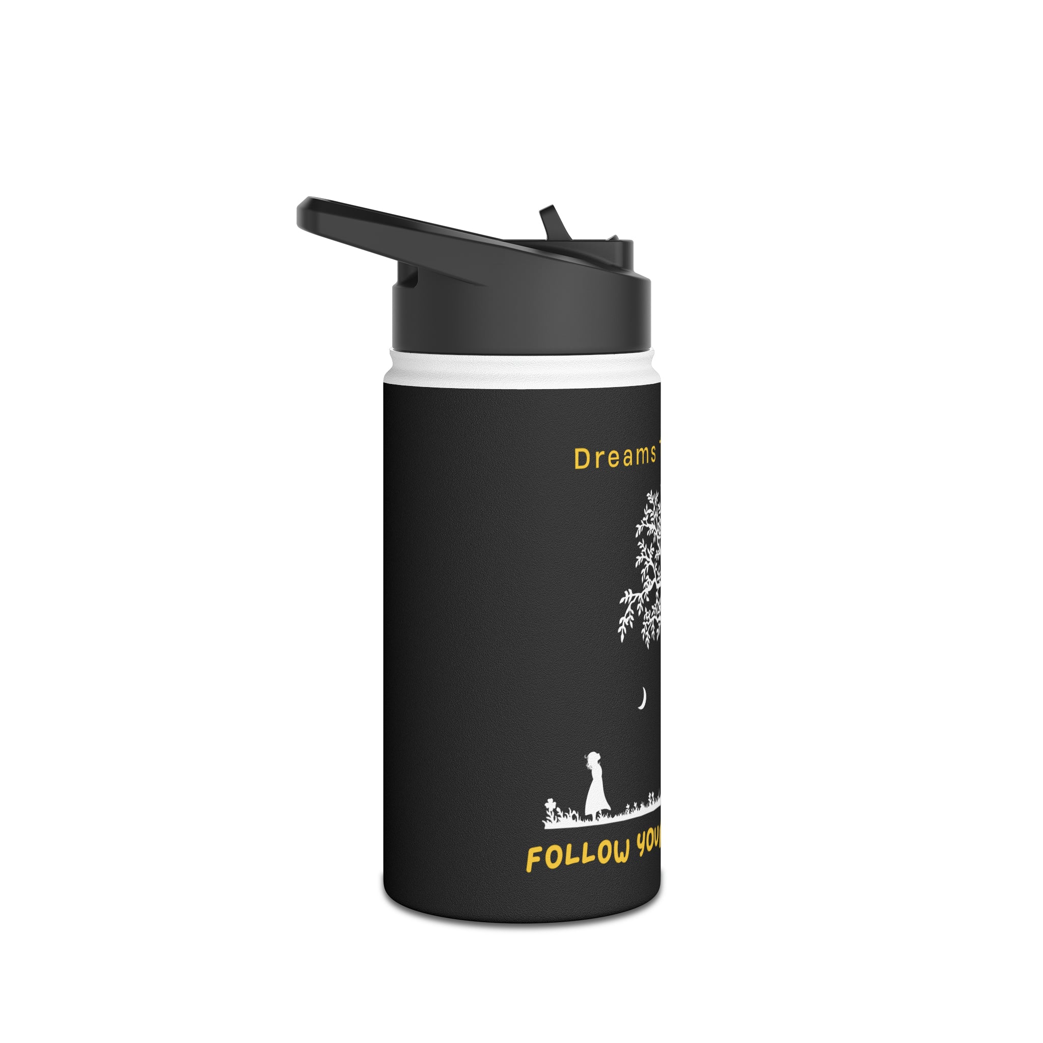 Stainless Steel Water Bottle, Standard Lid